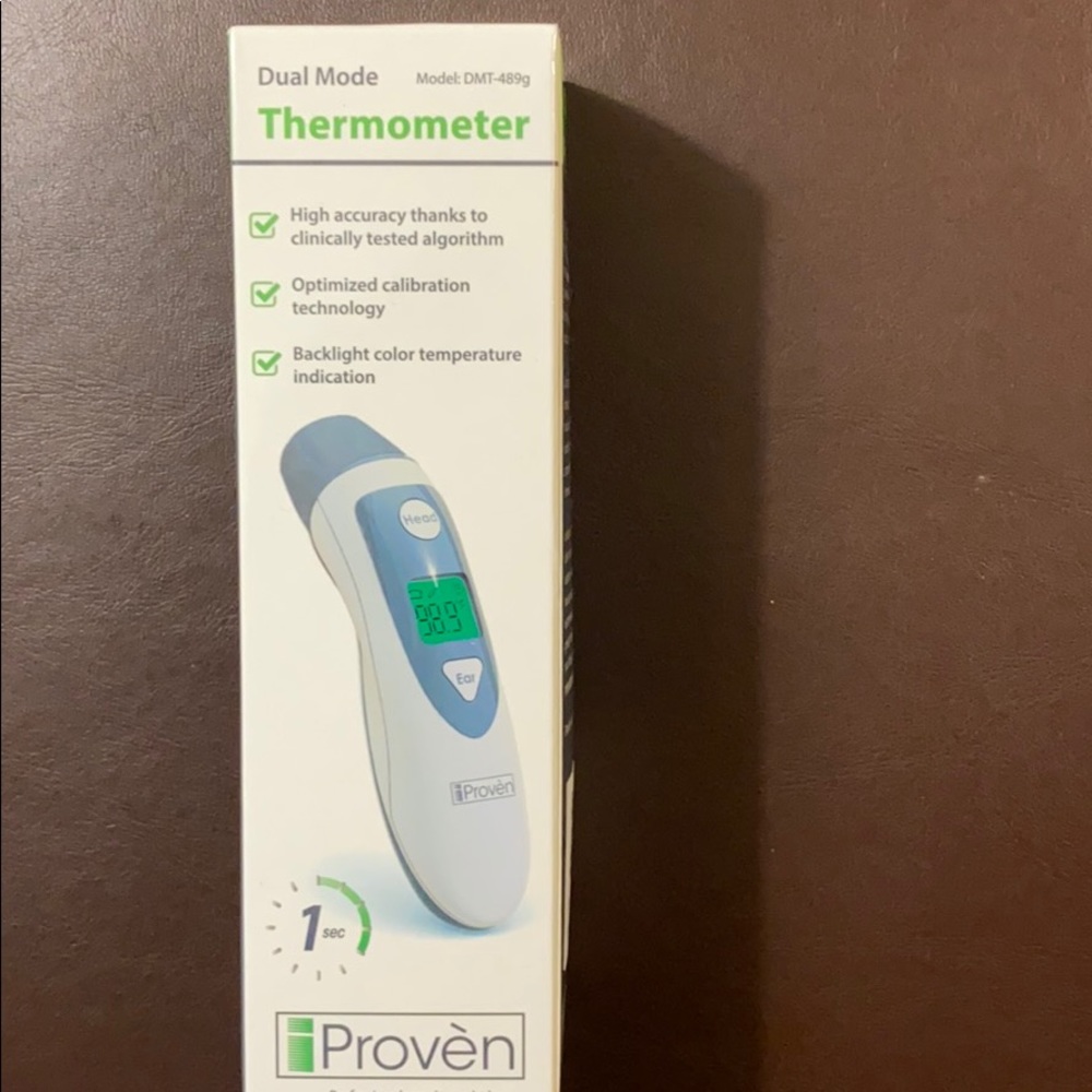 Dual Mode Thermometer